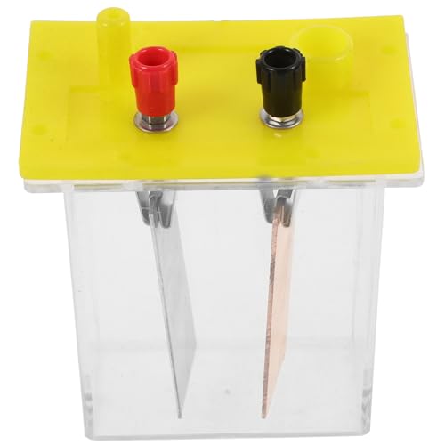 TIDTALEO 1Satz Fruchtbatterie Experimentierset für Physikunterricht Salzlösung Batteriebox Metallplatten für Experimente zur Energieumwandlung TIDTALEO 1Satz Fruchtbatterie Experimentierset für Physikunterricht Salzlösung Batteriebox Metallplatten für Experimente zur Energieumwandlung von TIDTALEO