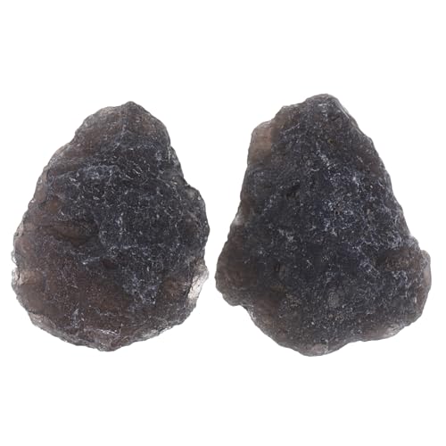 TIDTALEO Einzigartiges Wissenschaftsornament 2 Stück Rohsteinprobe Meteoritenschmuck Sammlung Verwendung Im Klassenzimmer TIDTALEO Einzigartiges Wissenschaftsornament 2 Stück Rohsteinprobe Meteoritenschmuck Sammlung Verwendung Im Klassenzimmer von TIDTALEO