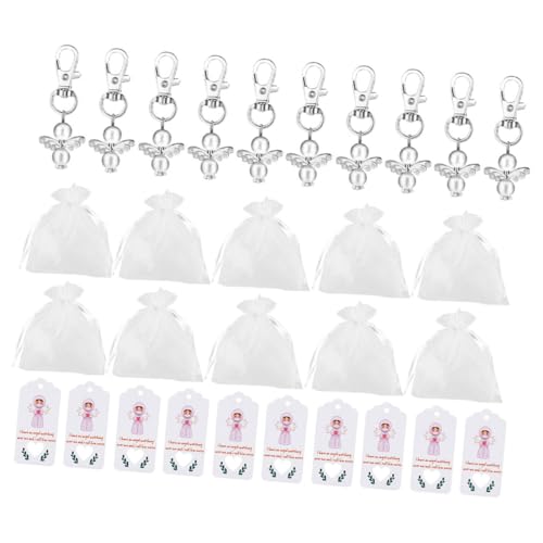 TIDTALEO 20 Sätze Teiliges Schutz Schlüsselanhänger mit Anhängern und Geschenktüten Langlebige himmlische Deko für Pflegekräfte Ärzte und Dankeschön Geschenke zu Besonderen Anlässen von TIDTALEO