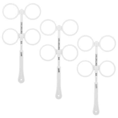 TIDTALEO 3Stücke Optischer Flipper Für Sehtests Leichtes Klappbares Testobjektiv Zur Verbesserung Sehschärfe Für Amblyopie Tests Für Optometrie von TIDTALEO