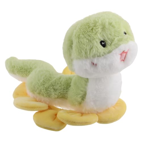 TIDTALEO Kawaii Body Pillow Simulation Schlange Plüschspielzeug Realistischer Zodiac Snake Toy 2025 Neujahr Plüsch Schlangenpuppe Süße Gefüllte Plüschschlangendekoration von TIDTALEO
