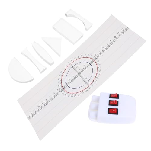 TIDTALEO Licht Vollbrechungs Demonstrator für Physikexperimente Experimentierkit zur Lichtreflexion und Lichtbrechung für Lehrerhandbuch Wissenschaftliches ohne Batterie TIDTALEO Licht Vollbrechungs Demonstrator für Physikexperimente Experimentierkit zur Lichtreflexion und Lichtbrechung für Lehrerhandbuch Wissenschaftliches ohne Batterie von TIDTALEO
