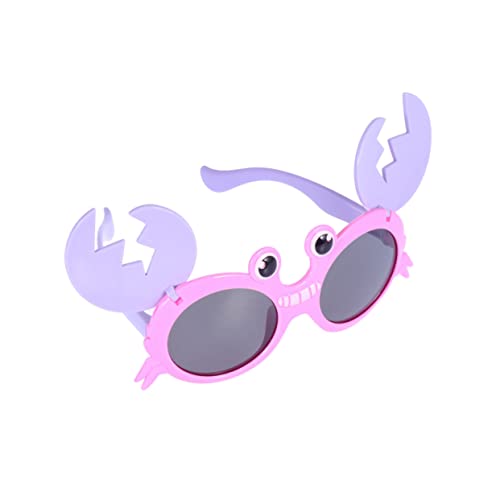 TIDTALEO Poolparty-brille Krabben-party-gläser Partybrille Für Kinder Kinderbrille Neuheit Partybrillen Cosplay-party-brille Lustige Cosplay-brille Muschelschale Lieferungen Strand von TIDTALEO