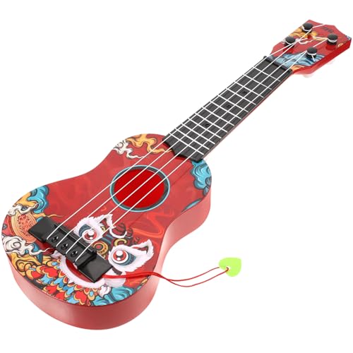 TIDTALEO Ukulele Für Kinder Musikinstrumente Für Kinder Ukulele-Spielzeug Für Die Frühe Bildung Gitarrenspielzeug Für Kinder Wind-Ukulele-Spielzeug Geschenke Mini Kleinkind Plastik von TIDTALEO