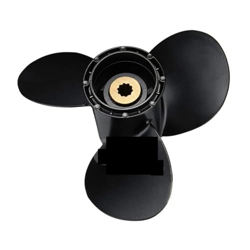 10 1/4*11 Außenborder Propeller 20hp 25hp 30hp Boot Aluminium Legierung Schraube 3 Klinge Spline Marine Motor Teil von TIEOAXFT