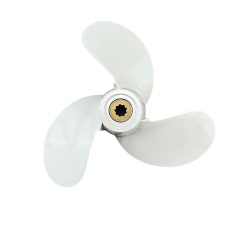 2 4 5 f4 f5 f6 Außenbordpropeller 7 1/4x5 1/2 Aluminiumlegierung Bootsmotorschraube Schiffsmotor 3 Klinge 9 Spline von TIEOAXFT