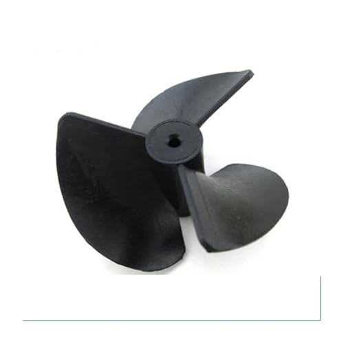 2mm Welle 3-klingen Propeller Modell Boot Abgrifffeste 40mm Durchmesser Nylon Paddel Schiff Liefert von TIEOAXFT