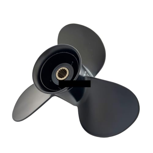 9, PS 12 15 18 ,25 * 10,5 Aluminiumlegierung Außenbordpropeller Schiffsmotor Teil 3 Klinge 14 Spline von TIEOAXFT