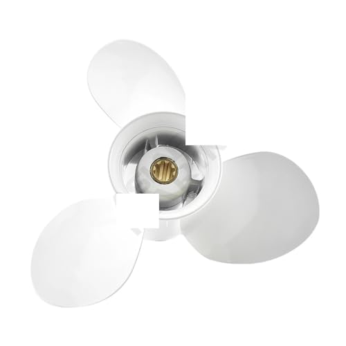 9.9hp 15hp 20hp Außenborder Propeller 1/4*11 Boot Motor Aluminium Legierung Schraube Schiff Marine Teile 3 Klinge 8 Spline von TIEOAXFT
