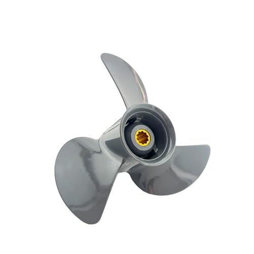 Außenborder Propeller for 25hp 30hp 9 1/4*12 Boot Motor Aluminium 3 Klinge 10 Marine Teil von TIEOAXFT