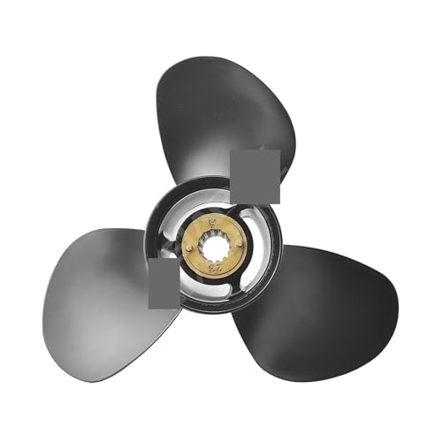Außenbordpropeller 11 3/8x12 for 25 30 35 40 45 50 55 60 70 Bootsmotor Schraube 3/8*12 13 Spline Zahn von TIEOAXFT