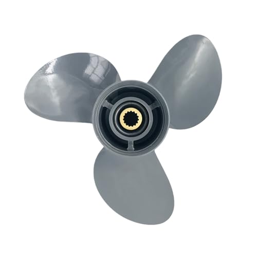 Außenbordpropeller for 115 PS, 125 , 135 , 145–250 , 15 x , Boot, Aluminiumlegierung, Schraube, 3 Klingen, Spline, Marinemotor von TIEOAXFT