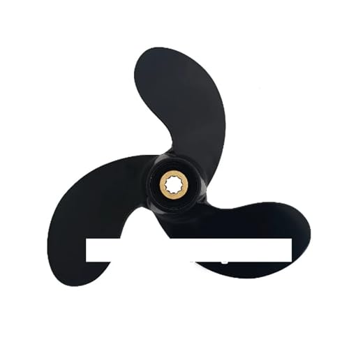 Bootspropeller 188x135 A520 Passend for Außenbordmotoren DT 2 / . DT3.5 10 Zahn Spline RH 58111-98402-019 von TIEOAXFT