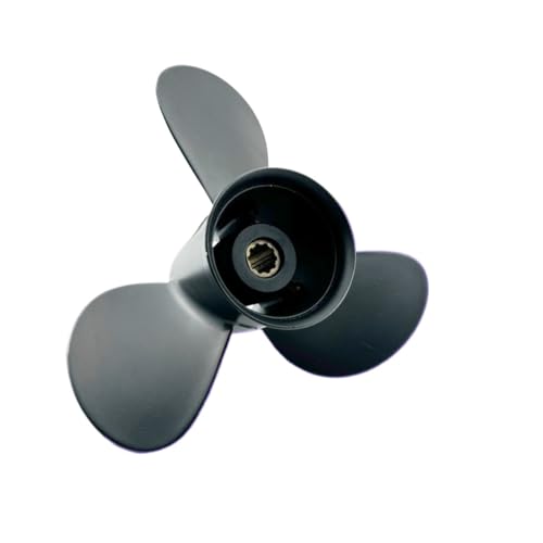 Bootspropeller 9, x 13 25 PS 30 Außenborder Schraube Bootsmotor Aluminiumlegierung Propeller 3 Blatt 10 Spline von TIEOAXFT