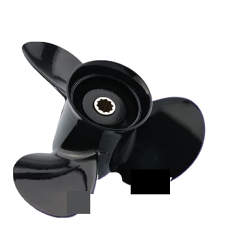 Bootspropeller 9, x 14 25 PS 30 Außenborder Schraube Bootsmotor Aluminiumlegierung Propeller 3 Blatt 10 Spline von TIEOAXFT