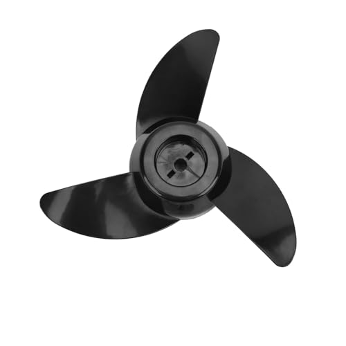 Elektrischer Außenborder-Propeller-Kit, 3-Blatt-Bootsmotor-Propeller-Ersatz for 28lb 36lb 46lb Außenborder, 12V 24V von TIEOAXFT