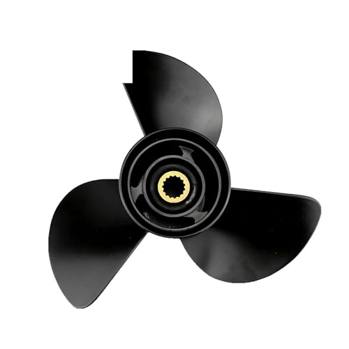 Propeller Boot 13 3/4x19 60 70 90 100 115hp 140hp Aluminium Prop 3 Blatt 15 Zahn Motor Teil von TIEOAXFT
