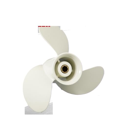 for 6-8 7 Teech Außenborder Propeller 8 1/2x8 1/2 Boot Motor Aluminium Legierung Schraube Schiff Marine 3 Klinge von TIEOAXFT