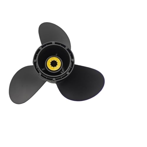 for 8HP 9.9hp 15hp Außenborder Propeller 1/4*10 Bootsmotor Edelstahlschraube Schiffsmotor 3 Klinge 10 Spline von TIEOAXFT