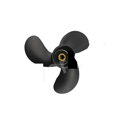 for F4 F5 F6 Außenborder Propeller 7-3/8x5-3/8 Boot Motor Aluminium Legierung Schraube Schiff Marine 3 Klinge 10 Spline von TIEOAXFT