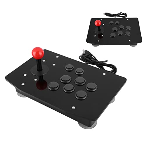 Controller, Rocker Stick Joystick Game Controller Stick Joystick Controller -Spiel Joystick 8 Game Handle Controller (schwarz) von TIKATARER