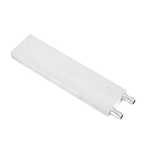 TIKATARER Aluminiumblock, Aluminiumlegierung Kühlkörper Kühlkühler Kaltplatte Vakuum Aluminium Lilling Wasser Gekühlt (40x80 mm) von TIKATARER