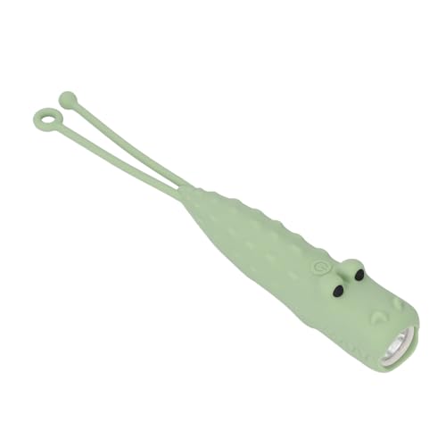 TIKATARER Animal Geformte Taschenlampe Tragbares Wiederaufladbares Silikon -Nachtlicht (11.14x1.81in) mit 2 Helligkeitsniveaus und Ladungskabel, für Kinder Im Freien Im Freien Im Freien von TIKATARER