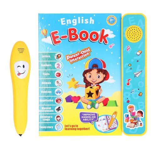 TIKATARER Audiobücher für , Englisches Lernen Sprechender Buch Babybücher Vorschullern-Aktivitäten für 1-6 Jahre Alte und Mädchen TIKATARER Audiobücher für , Englisches Lernen Sprechender Buch Babybücher Vorschullern-Aktivitäten für 1-6 Jahre Alte und Mädchen von TIKATARER
