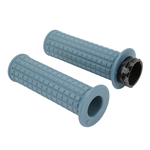 TIKATARER Daumengas, Motorradgriffe 25 Mm/28 Mm Kaliber Beschleuniger -Lenker -Twist Griff 1 Paar Drosselklappengröße Motorrad Lenker Griff für CBR600RR CBR1000RRR (Blue) von TIKATARER