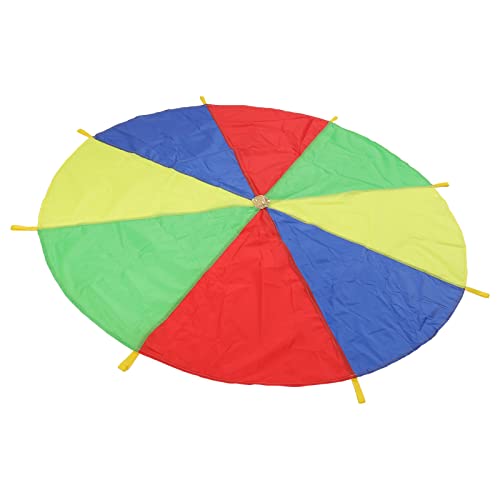 TIKATARER Fallschirm für, Mehrfarbiger Fallschirmspiel Fallschirm Parachute 8 Griff TIKATARER Fallschirm für, Mehrfarbiger Fallschirmspiel Fallschirm Parachute 8 Griff von TIKATARER