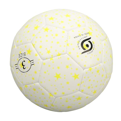 TIKATARER Größe 3 Fußballkugel, Weißer TPU Außenkender Sportfußballbälle Weicher Hautfreundlicher Kinderfußball -Fußball mit Aufbläuter Nadel und Netzbeutel Größe 3 Fußball für Spiele Zum Spielen TIKATARER Größe 3 Fußballkugel, Weißer TPU Außenkender Sportfußballbälle Weicher Hautfreundlicher Kinderfußball -Fußball mit Aufbläuter Nadel und Netzbeutel Größe 3 Fußball für Spiele Zum Spielen von TIKATARER