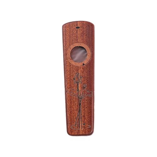 TIKATARER Holz Kazoo, Holz Kazoo Musikinstrument (Sapele Wood) von TIKATARER