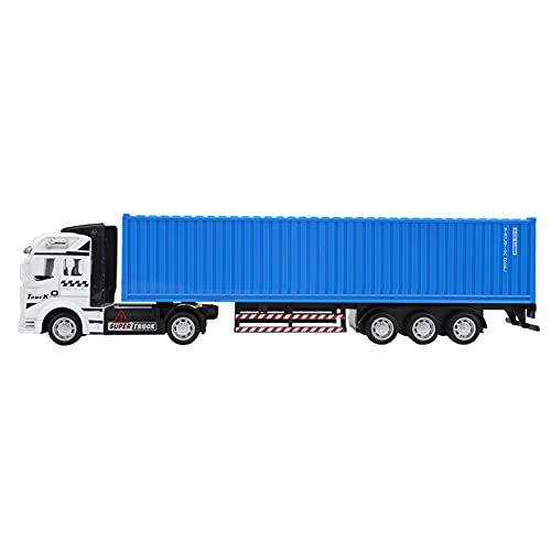 TIKATARER Lieferwagen Van Spielzeug, 1: 48 Leichtmetall -Container -LKW Model Spielzeugpostwagenspielzeug für Container Truck Model Spielzeugpostmischteig für Boy Girl (Container-LKW) von TIKATARER