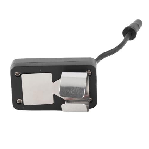TIKATARER Ohr -Picking -Lampe, LED Ohr Pick Lampe Ohrhörer Daumen Multifunktion 3 Geschwindigkeiten USB Wiederaufladbares Pick Daumenlampe für die Ohrreinigung (Black) von TIKATARER