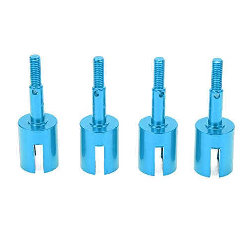 TIKATARER RC -Differentialbecher, RC -Autodifferentialbecher Aluminium Upgrade Teil 4pcs Differenzdifferenzdifferenzbecher Hecklenkbecher für TT02 1/10 Fahrzeug (Blue) von TIKATARER