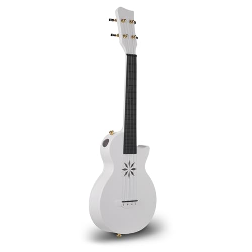 TIKATARER Tenor Ukulele -Fall, Leichte und Stabil (White) von TIKATARER