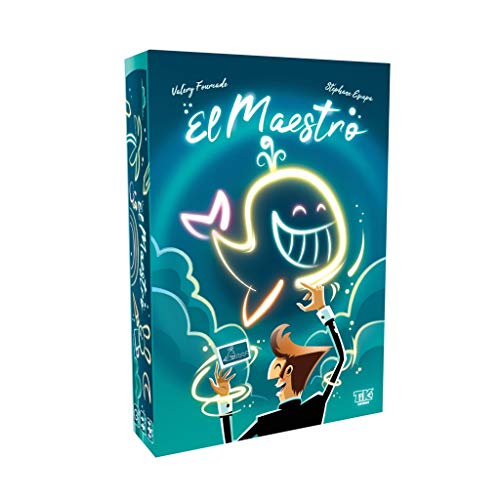 TIKI Editions EL Maestro – Gesellschaftsspiel – Das Air-Zeichenspiel – Ideal als Gruppe von Freunden – Zeichnen Sie in der Luft und versuchen Sie, die Zeichnung zu reproduzieren von TIKI Editions