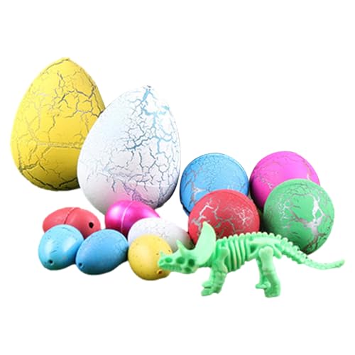 TILEZE Dinosaurier-Eier, Dinosaurier-Eier, die im Wasser schlüpfen, 12 Stück, Dinosaurier-Eier, Wachstum, die im Wasser schlüpfen, pädagogisches Partyzubehör TILEZE Dinosaurier-Eier, Dinosaurier-Eier, die im Wasser schlüpfen, 12 Stück, Dinosaurier-Eier, Wachstum, die im Wasser schlüpfen, pädagogisches Partyzubehör von TILEZE