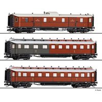 TILLIG 01070 TT Reisezugwagenset „Preußischer Schnellzug“, K.P.E.V., Ep. I von TILLIG