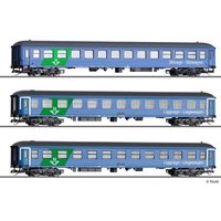 TILLIG 01102 TT Reisezugwagenset aus einem Reisezugwagen 2. Klasse und zwei Liegewagen, RDC, Ep. VI TILLIG 01102 TT Reisezugwagenset aus einem Reisezugwagen 2. Klasse und zwei Liegewagen, RDC, Ep. VI von TILLIG