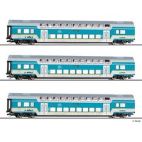 TILLIG 01104 TT Reisezugwagenset „alex“ aus drei Doppelstockwagen DBpza 780, Teil 1, Vogtlandbahn GmbH, Ep. VI TILLIG 01104 TT Reisezugwagenset „alex“ aus drei Doppelstockwagen DBpza 780, Teil 1, Vogtlandbahn GmbH, Ep. VI von TILLIG