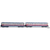 TILLIG 02857 TT Triebwagen VT 137 mit Steuerwagen VS 145, DR, Ep. III von TILLIG