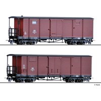TILLIG 15941 H0m Güterwagenset aus zwei gedeckten Güterwagen, DR, Ep. III TILLIG 15941 H0m Güterwagenset aus zwei gedeckten Güterwagen, DR, Ep. III von TILLIG