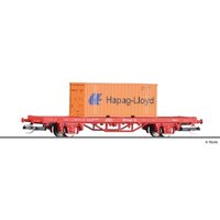 TILLIG 17480 TT Containertragwagen Lgs mit 20‘ Container, DB AG, Ep. VI von TILLIG