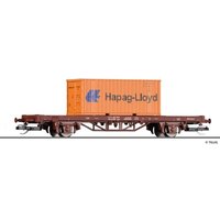 TILLIG 17485 TT START-Containertragwagen Lgs mit 20‘ Container, ÖBB, Ep. VI von TILLIG