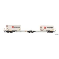 TILLIG 18076 TT Containertragwagen Sggmrs 747 mit zwei Wechselbehältern DB Schenker, DB AG, Ep. VI TILLIG 18076 TT Containertragwagen Sggmrs 747 mit zwei Wechselbehältern DB Schenker, DB AG, Ep. VI von TILLIG