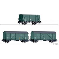 TILLIG 70050 H0 Güterwagenset „Bauzugwagen“, DR, Ep. IV TILLIG 70050 H0 Güterwagenset „Bauzugwagen“, DR, Ep. IV von TILLIG
