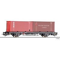 TILLIG 77088 H0 Containertragwagen Lgkks 4444 mit zwei 20‘ Containern, DR, Ep. IV TILLIG 77088 H0 Containertragwagen Lgkks 4444 mit zwei 20‘ Containern, DR, Ep. IV von TILLIG