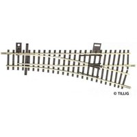 TILLIG 83321 TT Einfache Weiche EW1 rechts 15°, Länge 129,5 mm TILLIG 83321 TT Einfache Weiche EW1 rechts 15°, Länge 129,5 mm von TILLIG
