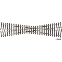 TILLIG 85262 H0 Kreuzung H0 rechts/H0m links, Länge 232 mm Kreuzwinkel 15° TILLIG 85262 H0 Kreuzung H0 rechts/H0m links, Länge 232 mm Kreuzwinkel 15° von TILLIG